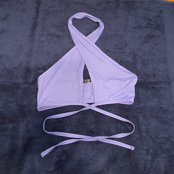 Shein wrap tie top - Picture 2 of 4